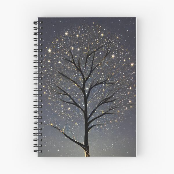Item preview, Printed image of sparkling magical trees v2 designed and sold by JaReVa.