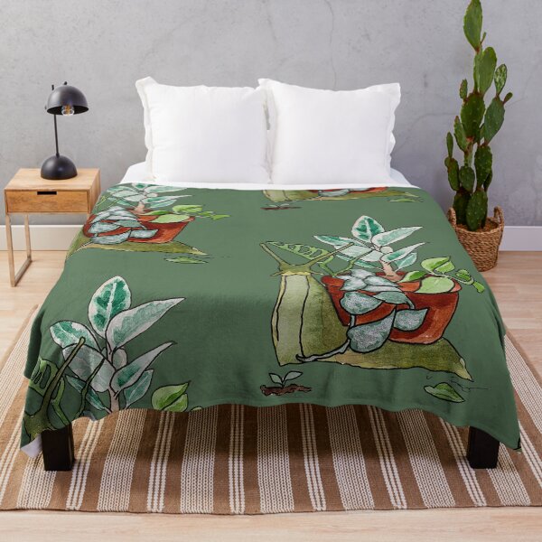 Item preview, Crazy plant snail designed and sold by mimberart.