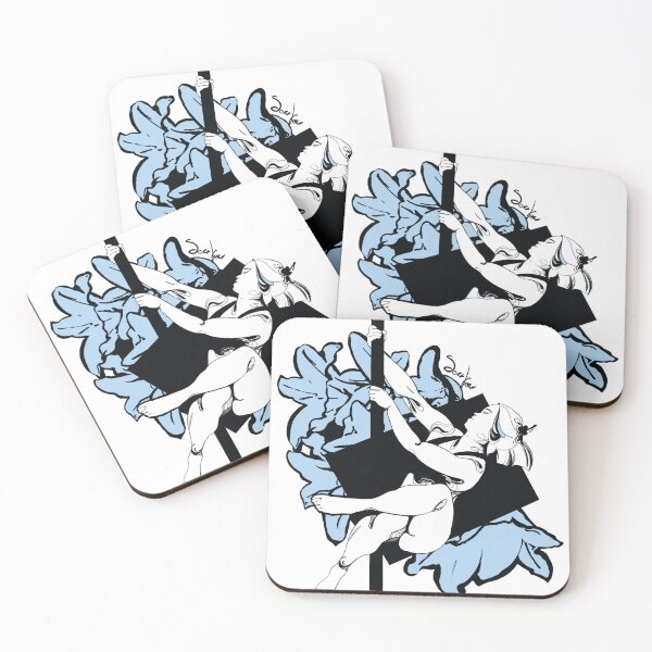 Item preview, I am a Beautiful a Pole Dancer, a anime black and white stickers designed and sold by Soratern.
