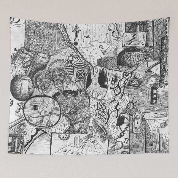 Item preview, A braindump doodle designed and sold by jonnygreatbrow.