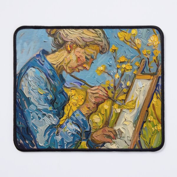 Item preview, Alice Brady | Painting in the style of Vincent van Gogh designed and sold by ComicsFactory.