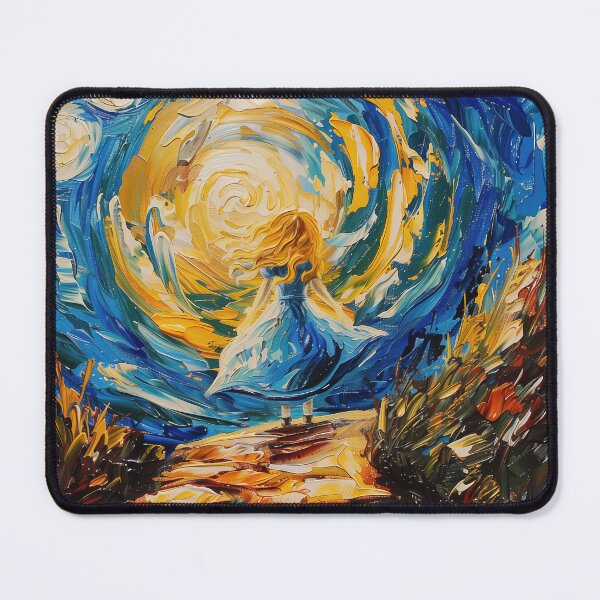 Item preview, Alice in Wonderland | Painting in the style of Vincent van Gogh designed and sold by ComicsFactory.