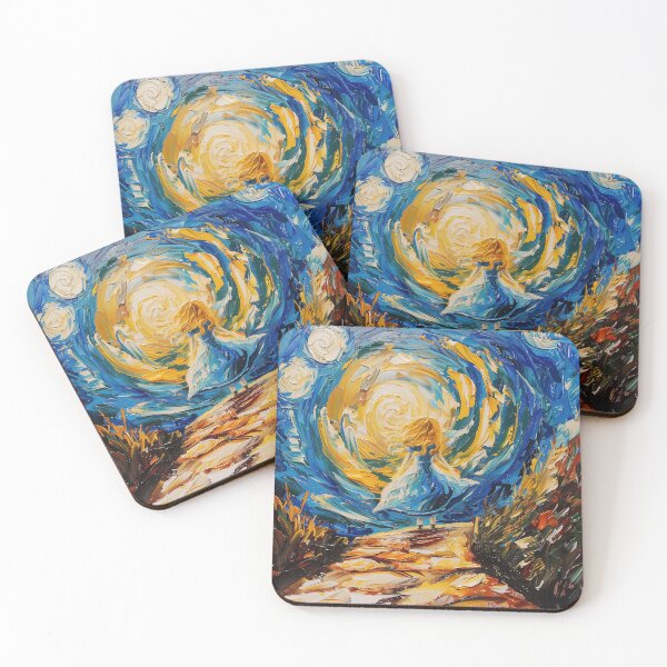 Item preview, Alice in Wonderland | Painting in the style of Vincent van Gogh designed and sold by ComicsFactory.