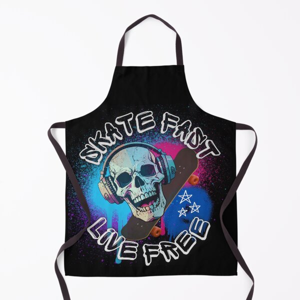 Item preview, Skateboarding Skate Fast Live Free designed and sold by FateAndStardust.
