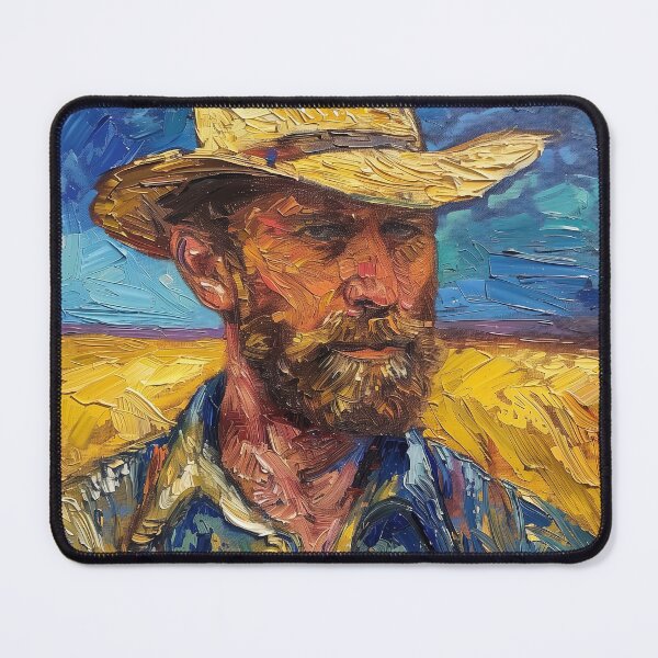 Item preview, Allan Quatermain | Painting in the style of Vincent van Gogh designed and sold by ComicsFactory.