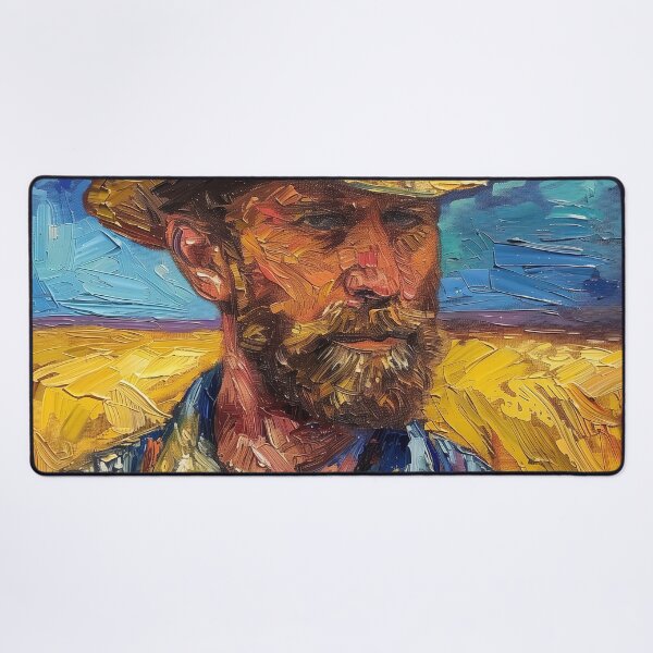 Item preview, Allan Quatermain | Painting in the style of Vincent van Gogh designed and sold by ComicsFactory.