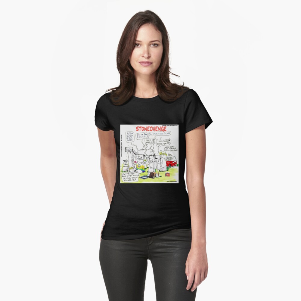 Item preview, Fitted T-Shirt designed and sold by ltcartoons.