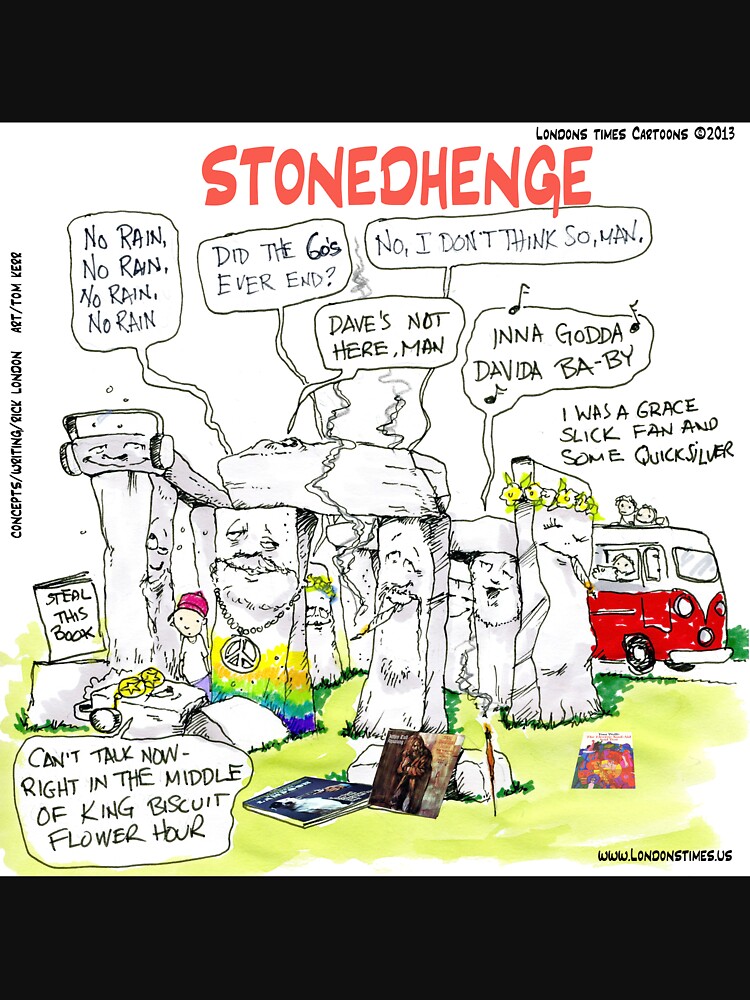 Thumbnail 7 of 7, Classic T-Shirt, Stonedhendge Vacation Spot 420 designed and sold by ltcartoons.