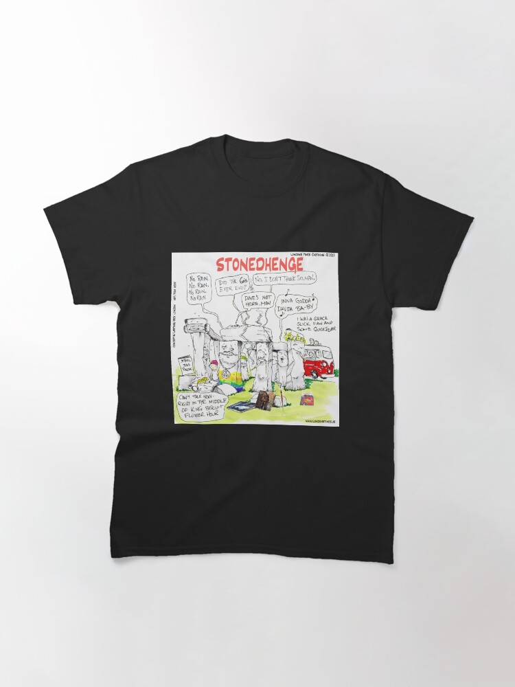 Thumbnail 3 of 7, Classic T-Shirt, Stonedhendge Vacation Spot 420 designed and sold by ltcartoons.