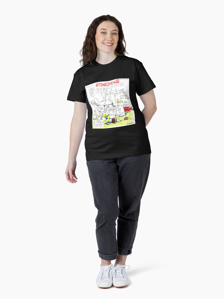 Thumbnail 4 of 7, Classic T-Shirt, Stonedhendge Vacation Spot 420 designed and sold by ltcartoons.