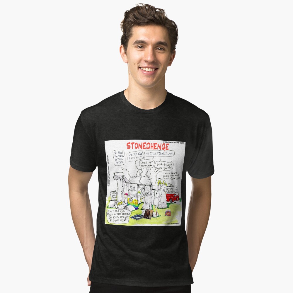 Item preview, Tri-blend T-Shirt designed and sold by ltcartoons.