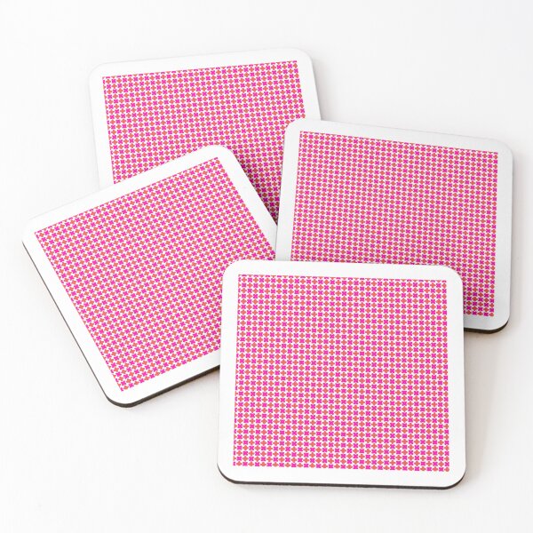Item preview, Red & Pink Star Four Petal Leaves Enduring Stencils designed and sold by Alchemy-A-La-G.