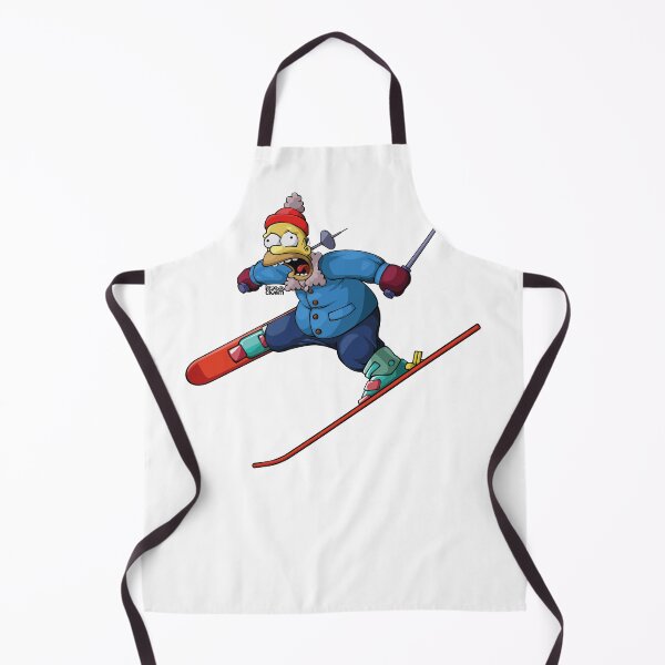 Item preview, Homer being hit by mounds of snow designed and sold by KomodoClown.