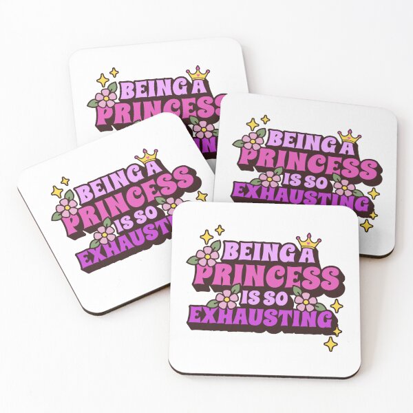 Item preview, Whimsical Princess Being a Princess is So Exhausting  designed and sold by The Junto Shop.