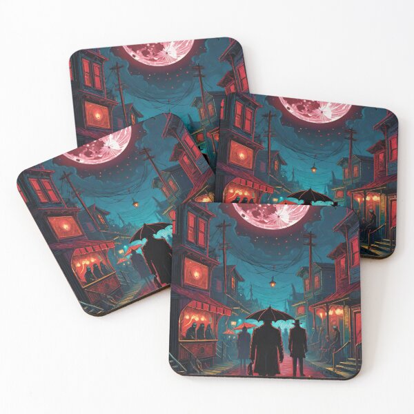 Item preview, Blood Night (BLOOD,NIGHT,VAMPIRE,OMINOUS,MYSTERIOUS,RED,RAIN) designed and sold by TheBlessedTip.