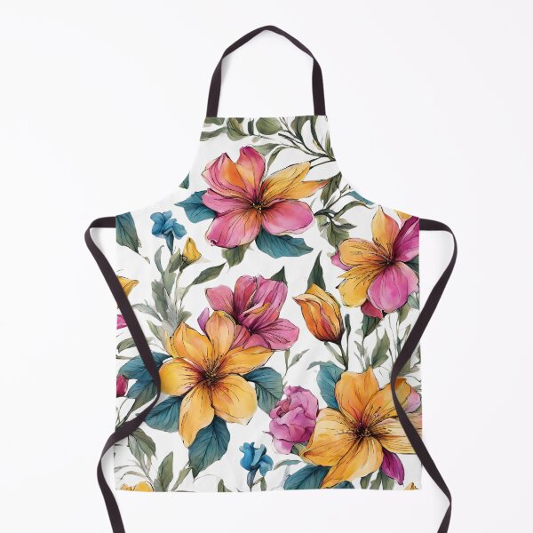 Item preview, Charming Colorful Flower: Soft Hues and Detailed Floral Pattern designed and sold by Blink Art Studio.