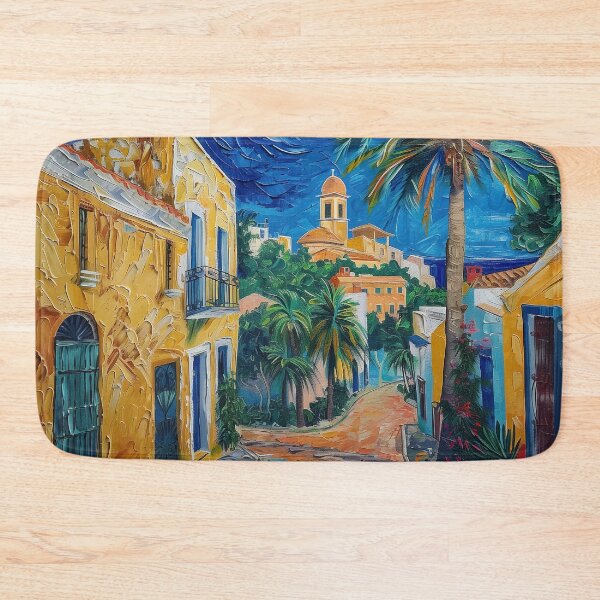 Item preview, Almería Spain | Painting in the style of Vincent van Gogh designed and sold by ComicsFactory.