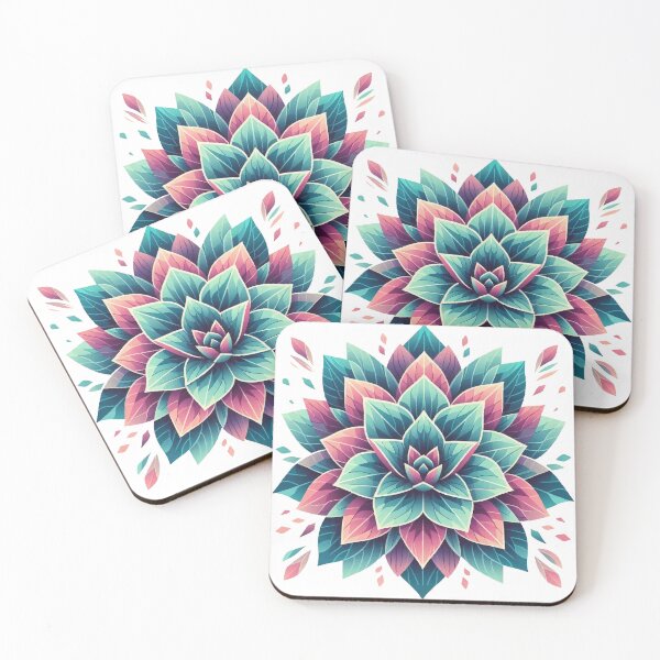 Item preview, Succulent geometric colors designed and sold by -soraya-.