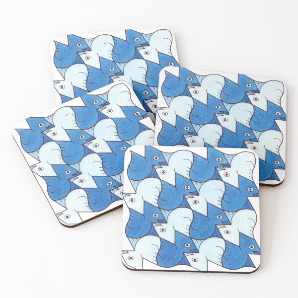 Item preview, Bluebirds Tessellation designed and sold by tessellationfan.