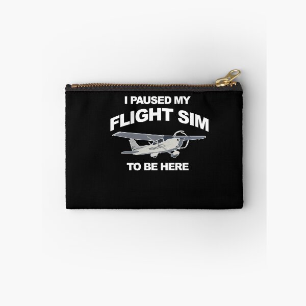 Item preview, I Paused my Flight Sim to Be Here 172 Skyhawk Airplane Pilot designed and sold by RealPilotDesign.