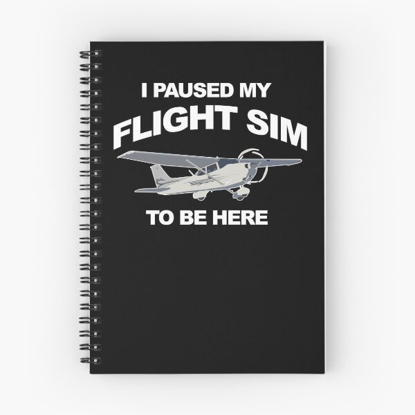 Item preview, I Paused my Flight Sim to Be Here 172 Skyhawk Airplane Pilot designed and sold by RealPilotDesign.