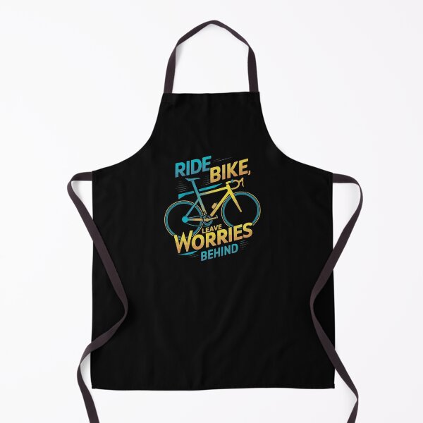 Item preview, Ride bike, leave worries behind designed and sold by mergmart.