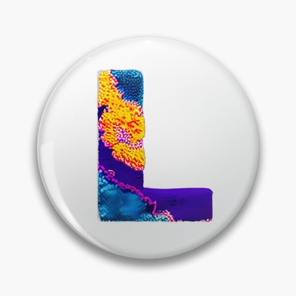 Item preview, letter L, monogram. typography collage. ABC art. gift designed and sold by Minibubb.