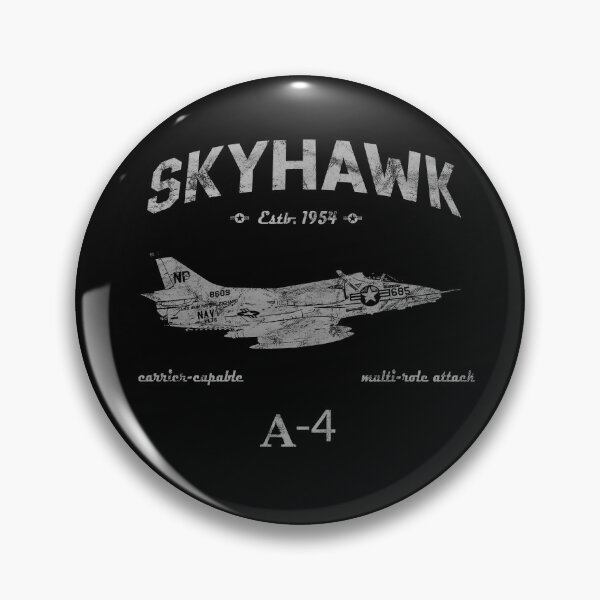 Item preview, A-4 Skyhawk Jet Airplane Estb 1954 Vintage Style Pilot designed and sold by RealPilotDesign.