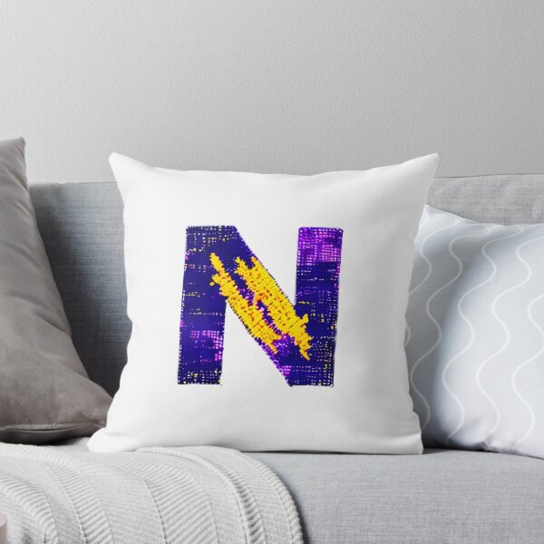 Item preview, letter N, monogram. typography collage. ABC art. gift designed and sold by Minibubb.