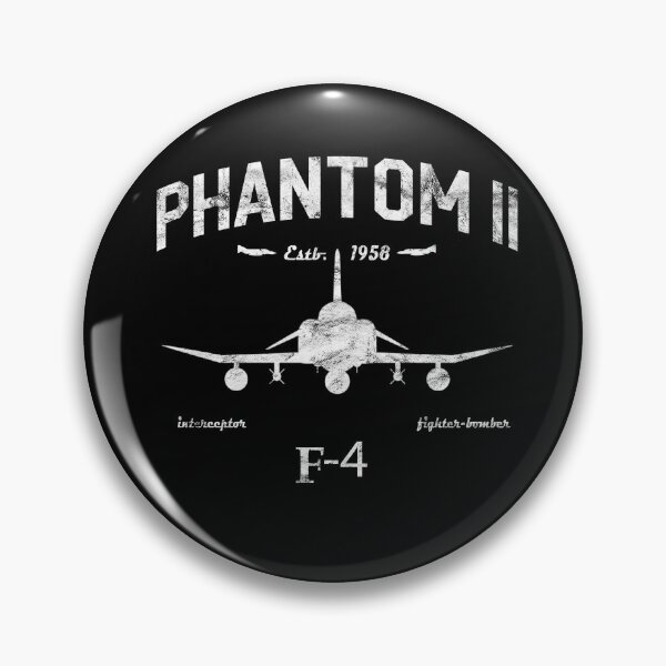 Item preview, F-4 Phantom II Jet Airplane Estb 1958 Vintage Style Pilot designed and sold by RealPilotDesign.