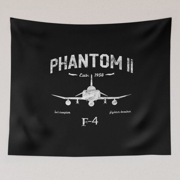 Item preview, F-4 Phantom II Jet Airplane Estb 1958 Vintage Style Pilot designed and sold by RealPilotDesign.