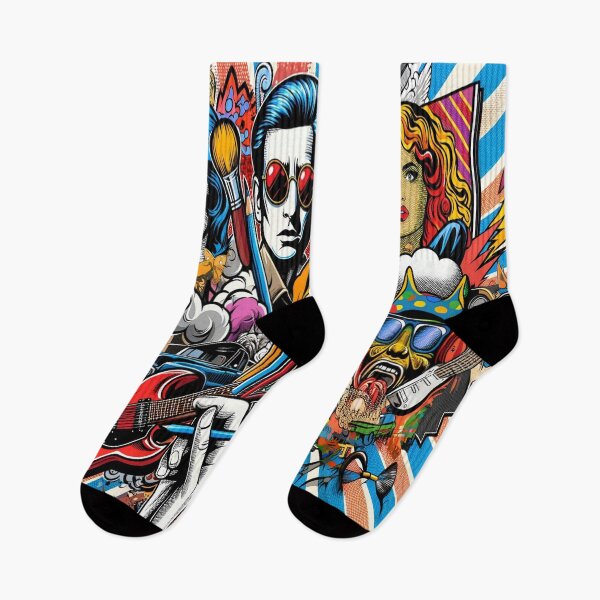 Item preview, Pop Art Comic-style 70's Retro Aesthetics Fun Pop Culture designed and sold by GypsyMagic.
