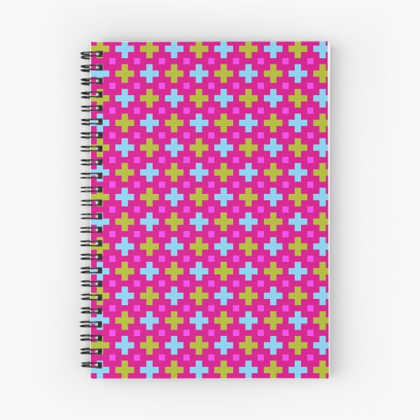 Item preview, magenta and multicolours crosses designed and sold by pakanta.