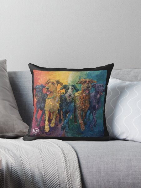 Item preview, Irish Wolfhounds in Heaven designed and sold by Pat Fish.