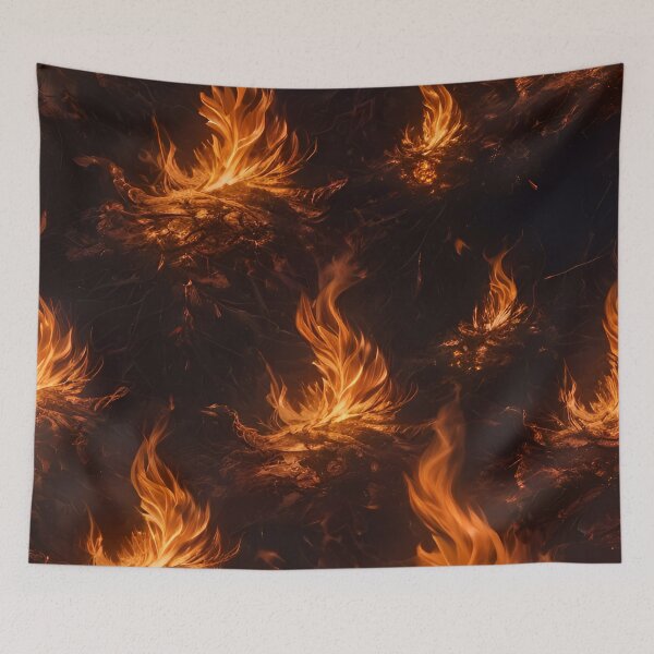 Item preview, Abstract Fire Pattern Design designed and sold by TheArtOfPat.