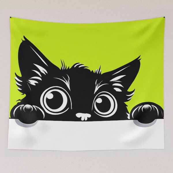 Item preview, Peekaboo Whiskers designed and sold by ramboe.
