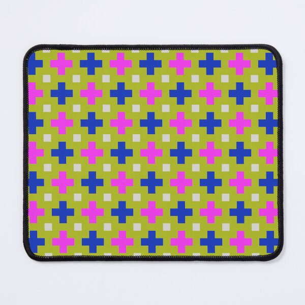Item preview, green and multicolours crosses designed and sold by pakanta.