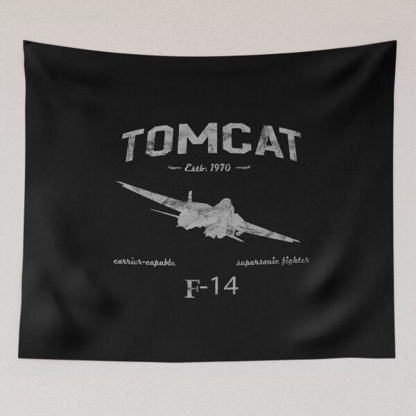 Item preview, F-14 Tomcat Jet Airplane Estb 1970 Vintage Style Pilot designed and sold by RealPilotDesign.