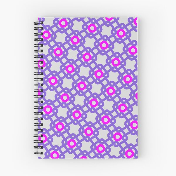Item preview, Pink & Purple Chain Link Pattern Chinese Enduring Stencils designed and sold by Alchemy-A-La-G.