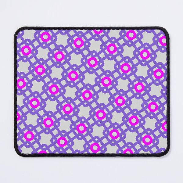 Item preview, Pink & Purple Chain Link Pattern Chinese Enduring Stencils designed and sold by Alchemy-A-La-G.