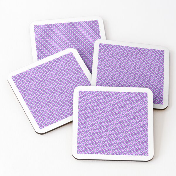 Item preview, Pink & Purple Chain Link Pattern Chinese Enduring Stencils designed and sold by Alchemy-A-La-G.