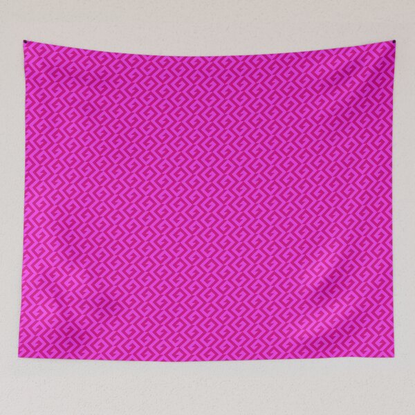 Item preview, geometric pink and magenta designed and sold by pakanta.