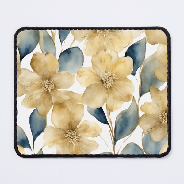 Item preview, Charming Aquarelle Flower: Soft Hues and Detailed Floral Pattern designed and sold by Blink Art Studio.
