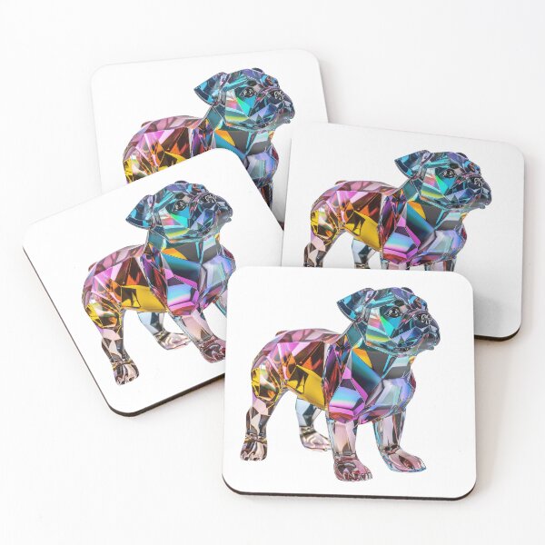 Item preview, Colourful Crystal Glass Dog Figurine designed and sold by Graphics By Craig.