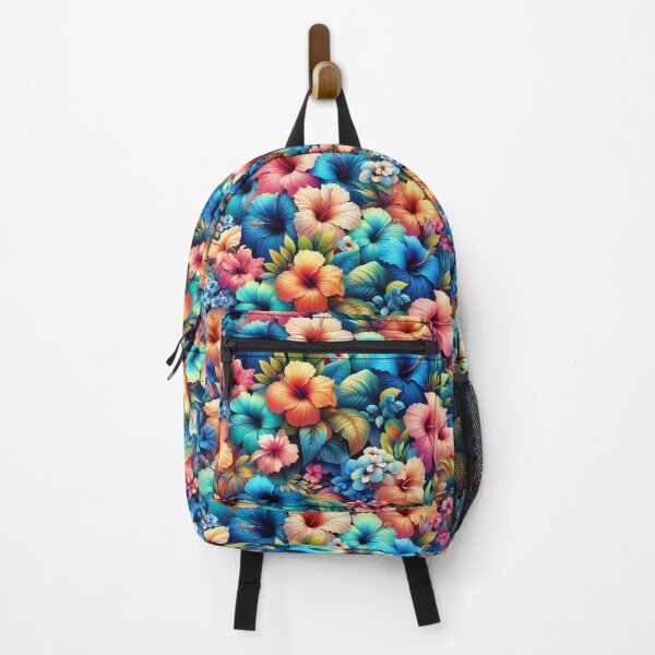 Item preview, Vibrant Canopy: Floral Splendor in a Tropical Dreamscape designed and sold by ArtComixHaven.