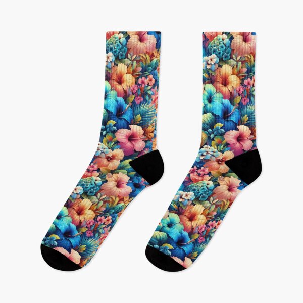 Item preview, Vibrant Canopy: Floral Splendor in a Tropical Dreamscape designed and sold by ArtComixHaven.
