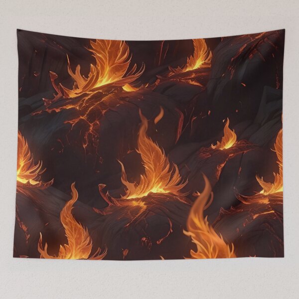 Item preview, Abstract Fire Pattern Design designed and sold by TheArtOfPat.