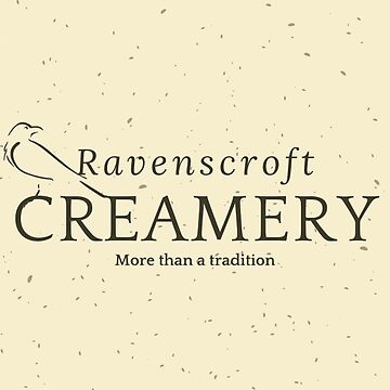 Artwork thumbnail, Ravenscrft Creamery Logo by FamiliarBeings