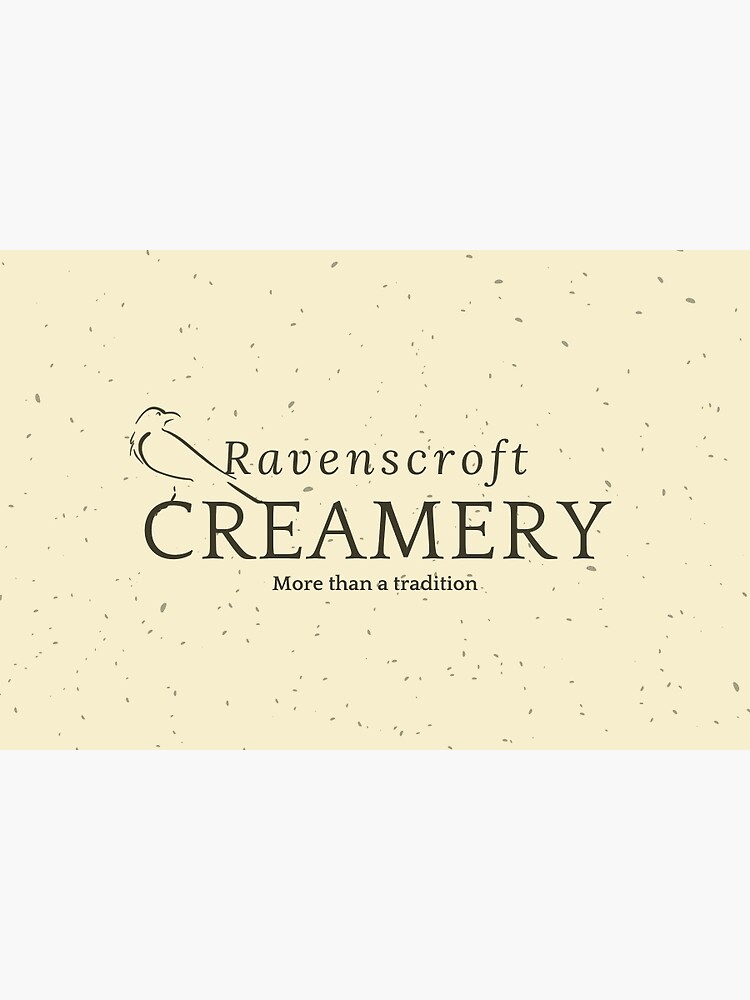 Thumbnail 3 of 3, Sticker, Ravenscrft Creamery Logo designed and sold by FamiliarBeings.