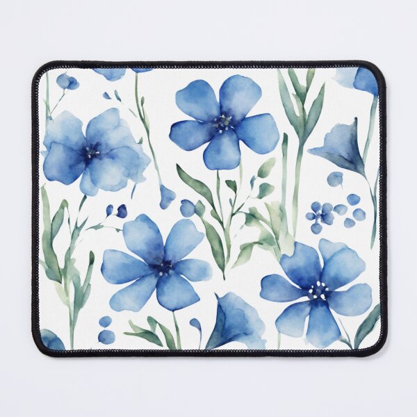 Item preview, Charming Aquarelle Flower: Soft Hues and Detailed Floral Pattern designed and sold by Blink Art Studio.